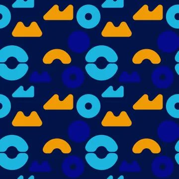 Children playground seamless pattern Stock Illustration