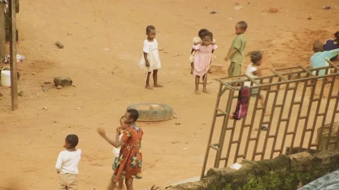 Children playing 2 Stock Footage 90535513