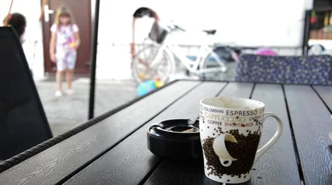 Children playing in the backyard Stock Footage 67500270