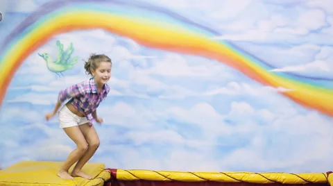 Children playing in the ball pool Stock Footage 66260273
