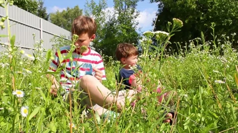 Children playing Stock Footage 7747316