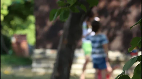 Children playing Vídeo Stock 32255686