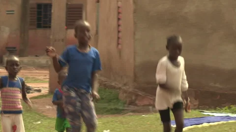 Children playing Stock Footage 51436434