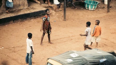 Children playing Stock Footage 90533261