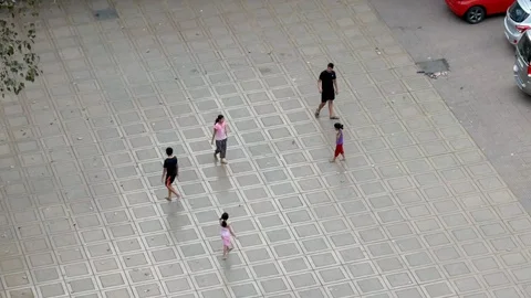 CHILDREN PLAYING Stock Footage 128688976