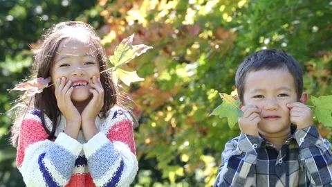 Children playing Stock Footage 161972965