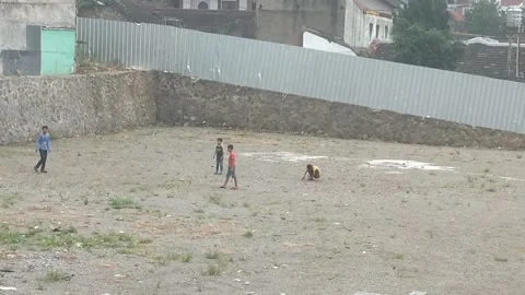 Children playing Stock Footage 219444403