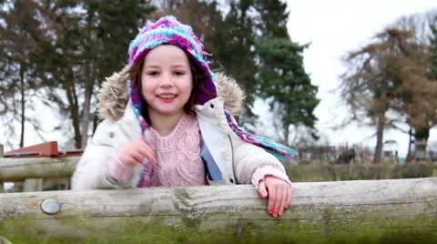 Children playing in park Stock Footage 47856845