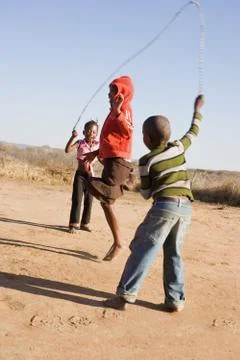 Children playing Stock Photos
