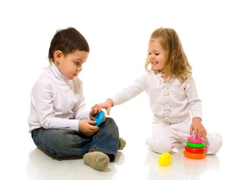 Children playing Stock Photos