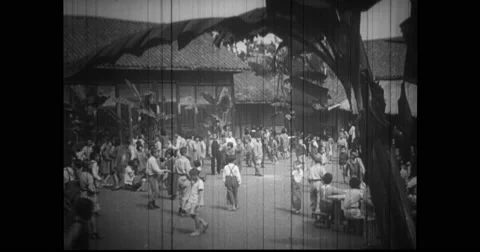 Children playing in school Stock Footage 43504995