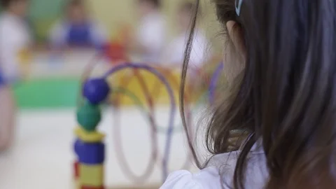 Children playing at School Video stock 126976407