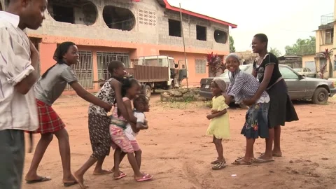 CHILDREN PLAYING TUG OF WAR Video stock 140138397