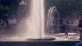 Children playing in the Washington Square Park fountain 4k or 4k+ Resolution
