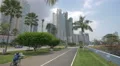 Children riding bikes in Cinta Costera park, Panama City 4k or 4k+ Resolution