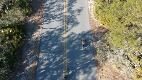 Children Riding Bikes Stock Footage
