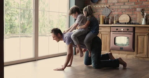 Riding On Daddy Stock Videos – Royalty-Free HD & 4K Videos