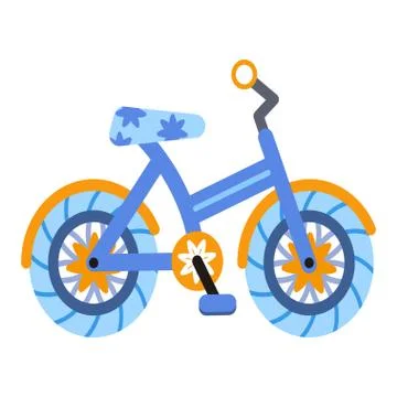 Children s bicycles. Children s transport. Tricycles Stock Illustration