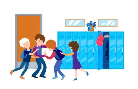 Children school behavior イラスト素材