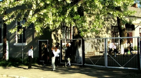 Children at school Video stock 7750636