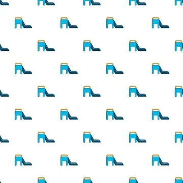 Children slide pattern seamless Illustration