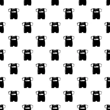 Children slider pattern vector seamless Stock Illustration