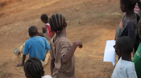 Children sliding 動画素材 45097848