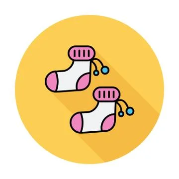 Children socks Stock Illustration