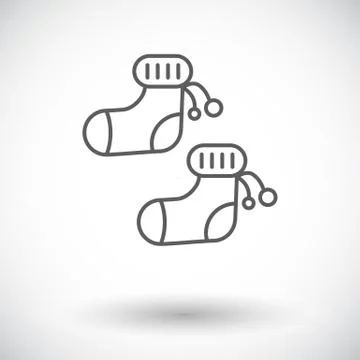 Children socks Stock Illustration