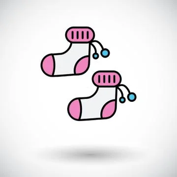 Children socks Stock Illustration