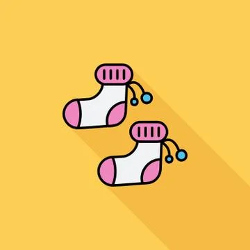 Children socks Stock Illustration