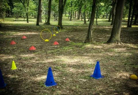Children Sporting Range Stock Photos