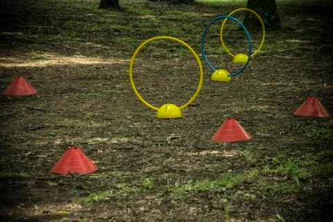 Children Sporting Range Stock Photos