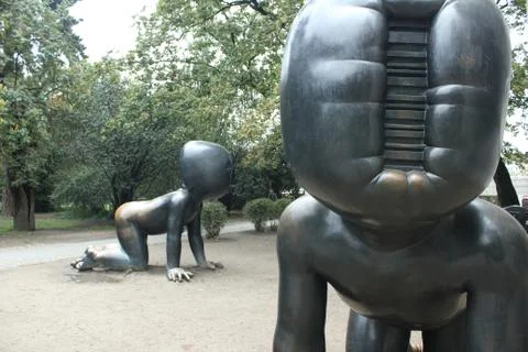 Children statue Stock Photos