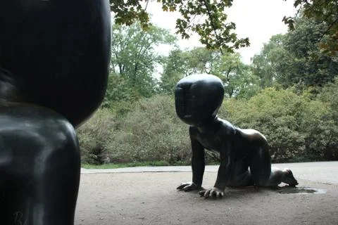 Children statue Stock Photos