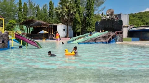 Children Swimming Stock Footage 276946190