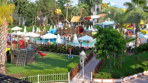 Children swimming pool area Stock Footage 157449033