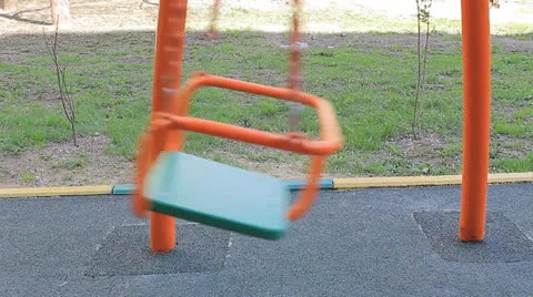 Children swing Stock Footage 24241710