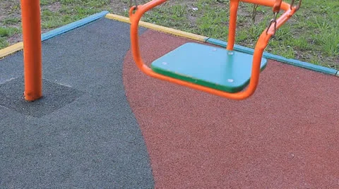 Children swing Stock Footage 24241732