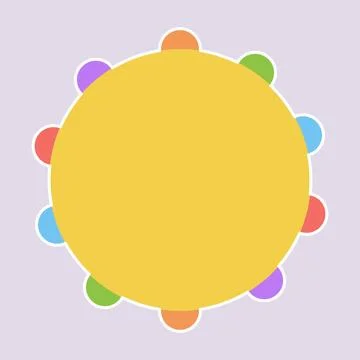 Children toy in flat style. Vector illustration concept Stock Illustration