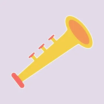 Children toy in flat style. Vector illustration concept Illustrazione stock