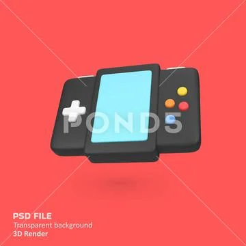 Children toy games isolated 3d render icon illustration PSD Template