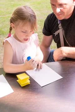 Children at the training master class. Stock Photos