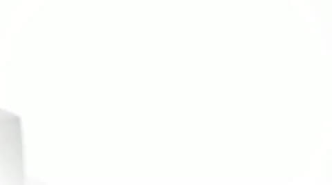 Children version of pool table on white background Stock Footage 12342586