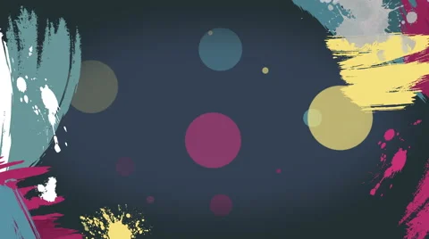 Children's background with drawing frame. Seamless loop Video stock 65791628