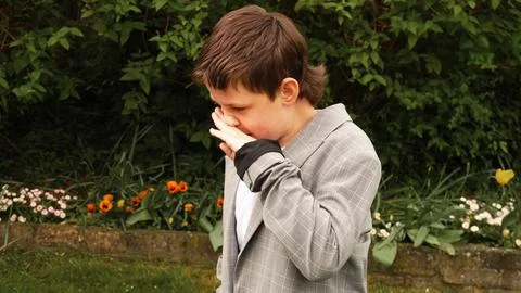 Children's behavior in different situations Stock Photos