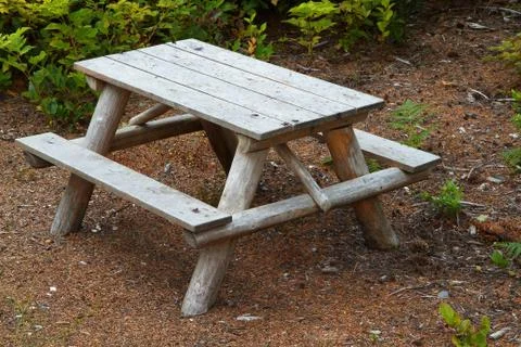 Childrens bench Stock Photos