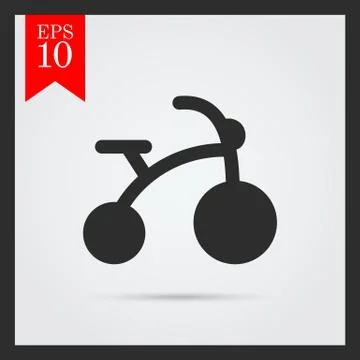 Children's  bicycle 스톡 일러스트