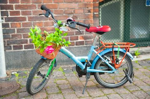 Children's bicycle Stock Photos