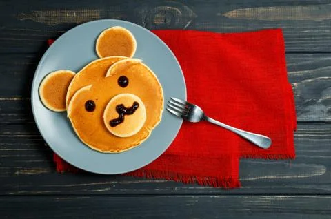 Children's Breakfast Stock Photos